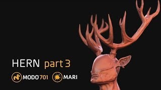 Tutorial Bonus: Mythical Character Creation in Modo: Part 3 Time-lapse