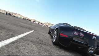 Bugatti Veyron goes through 4 tires in 30 seconds