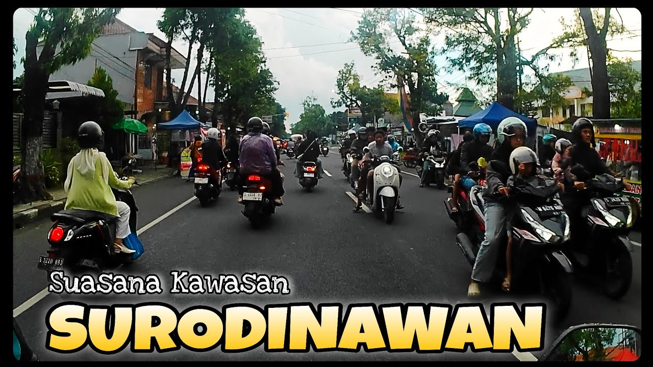 Suasana Menjelang Buka Puasa di Kawasan Surodinawan || Ngabuburit Hari ke-16