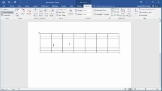 How To Change Text Alignment In A Cell In A Table In Word 2016