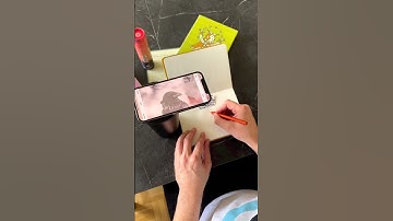 Drawing with Augmented Reality using Da Vinci Eye app!