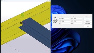 Tekla Structures Open API : Beam to Beam connection with the attributes