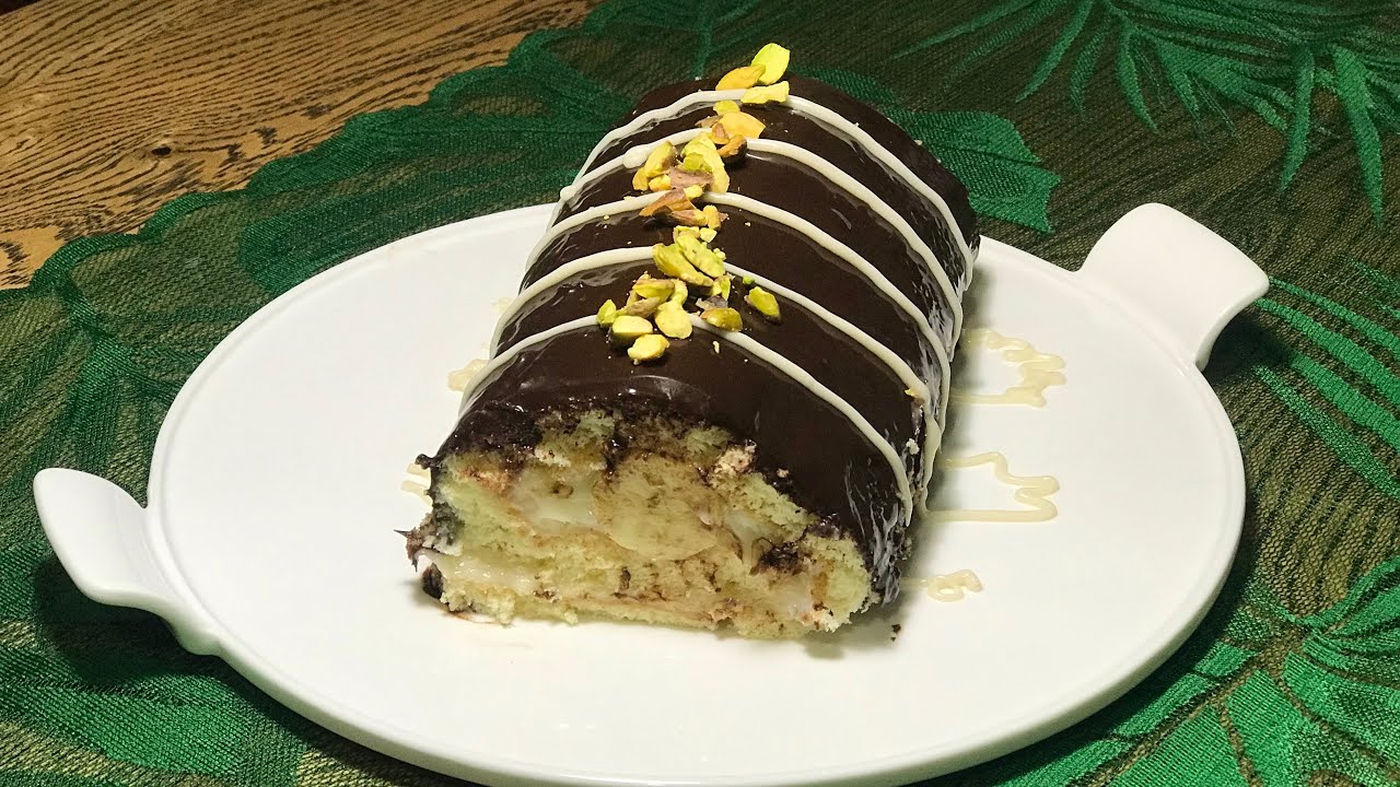 Herkesin Hazır Sandığı😍 Pastane Usulü MUZLU RULO PASTA 🍰 YouTube