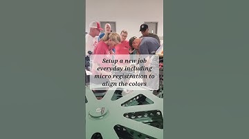 80% hands on, learn every step of Screenprinting including setup using micro registration