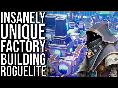 Factorio, but it's an INSANELY Difficult Roguelite