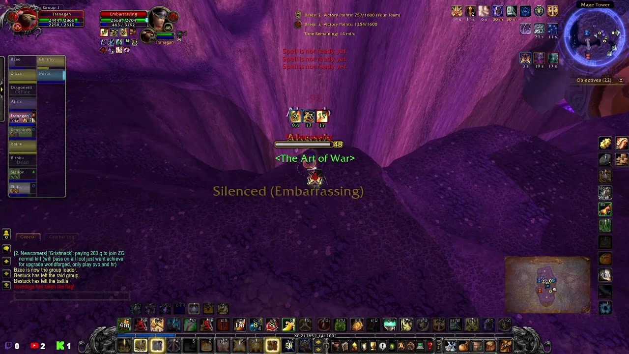 ☠️PVP NON STOP UNTIL LVL 50!☠️ - Ascension: BronzeBeard - World of Warcraft - Paladin