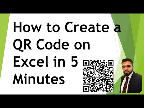 How to Create a QR Code using Excel