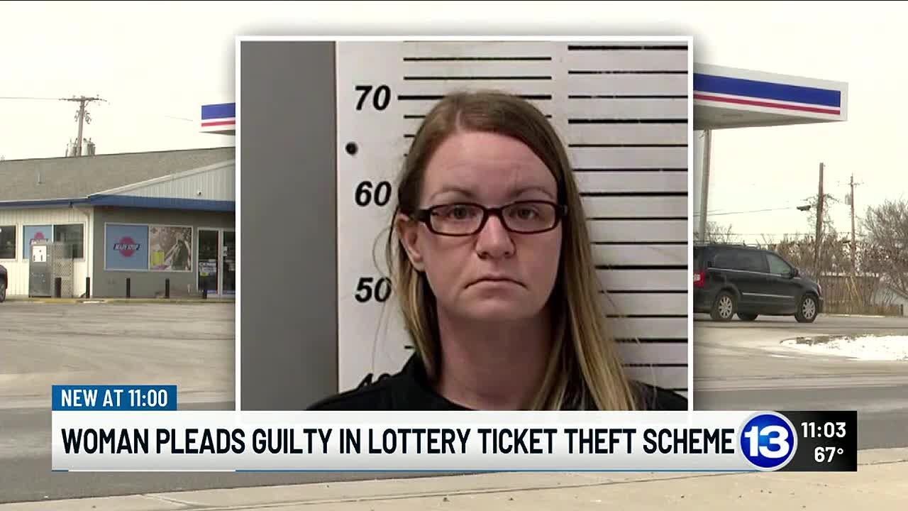 Woman pleads guilty in lottery ticket theft scheme - YouTube