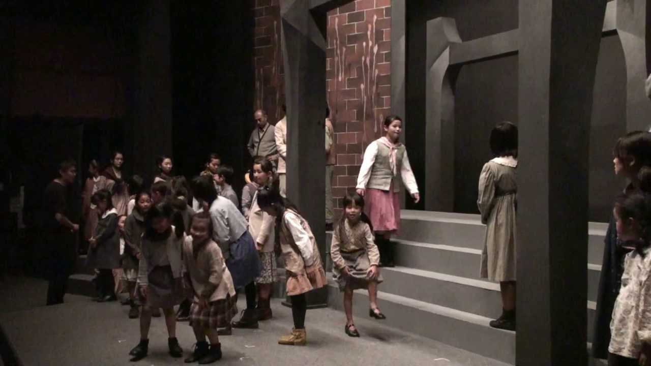 『コルチャック先生と子供達』本番当日① ながら児童合唱団Ａチーム