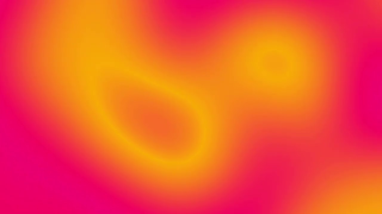 2 Hour 4K UHD Yellow & Orange Liquid Gradient | Relaxing LED Mood Light Screensaver