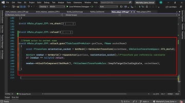 Unreal Engine C++ spawn actor and attach actor to component (AttachToComponent) GUNS IN CHARACTER.