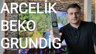 #Arçelik #Beko # Grundig Televizyon Ayarları || Televizyon Alacaklar İçin Püf Noktalar