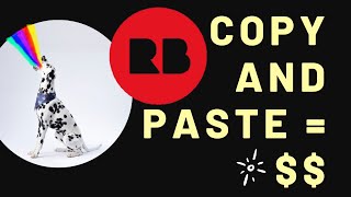 How to copy and paste stickers to make sales on Redbubble FOR FREE
