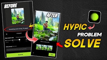 Hypic App Something Went Wrong Problem Solve | Hypic Something Went Wrong | Hypic Photo Editor