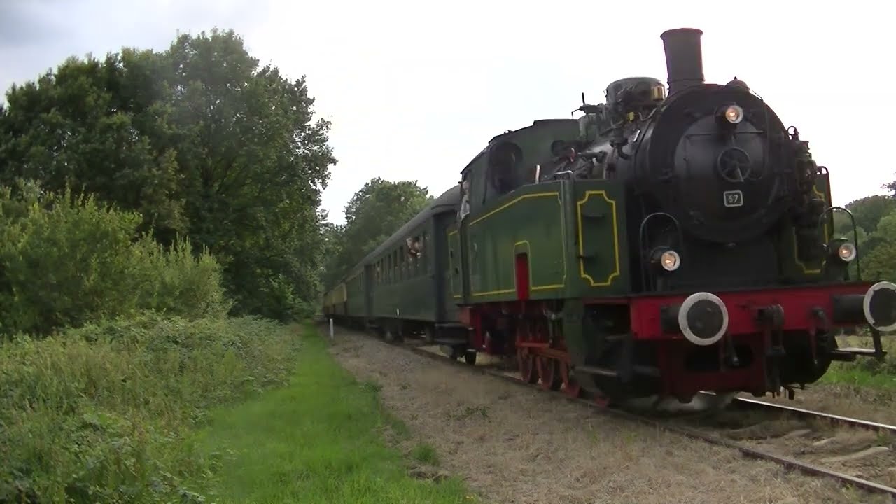 ZLSM Loc 57 Bonne driving the Summerevening Express