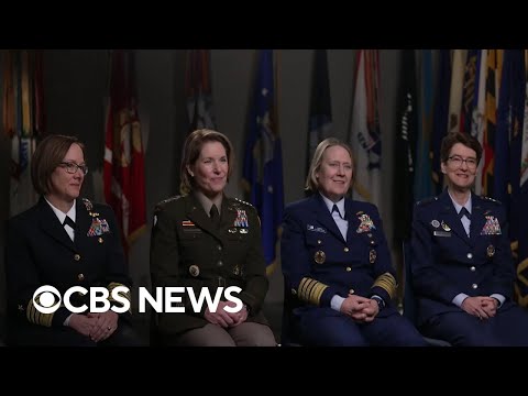 Person to Person: Norah O'Donnell interviews female 4-star generals and admirals.