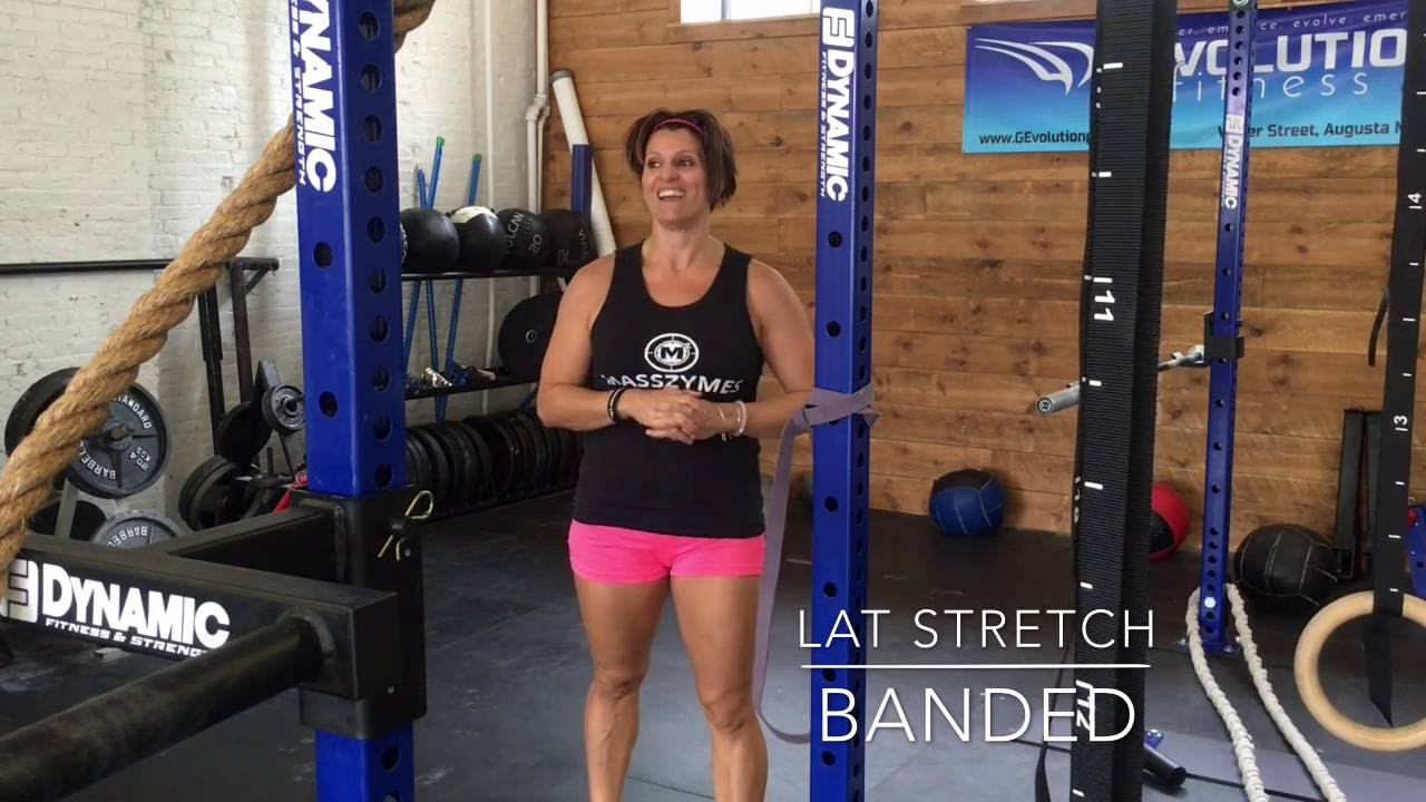 Improve Overhead Mobility "Lat" Stretch YouTube