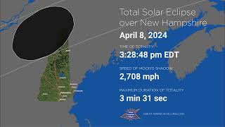 total solar eclipse of april 8, 2024 over new hampshire