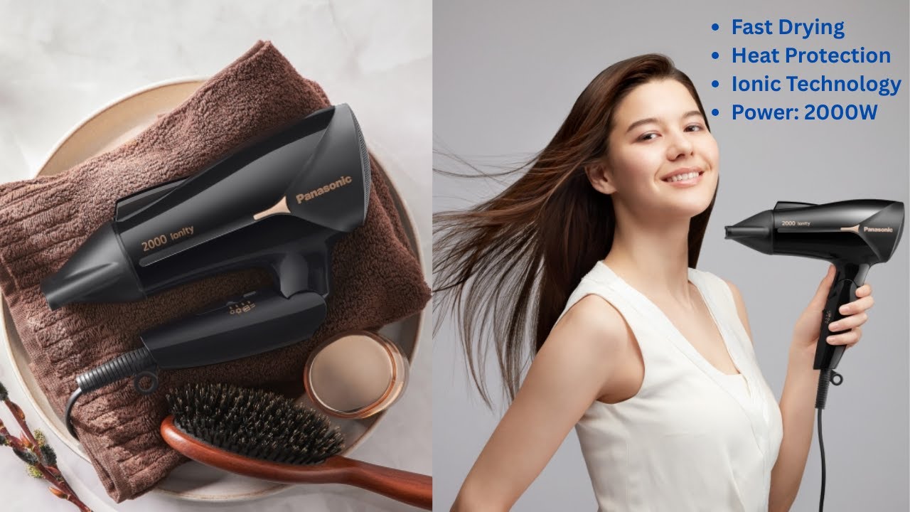 Panasonic EH-NE66 2000W Hair Dryer | Fast Drying & Heat Protection  