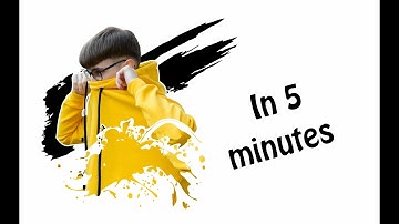 How to create a Dripping effect/Splatter effect/IN 5 MINUTES/Easy steps/ for beginners/COREL DRAW X7