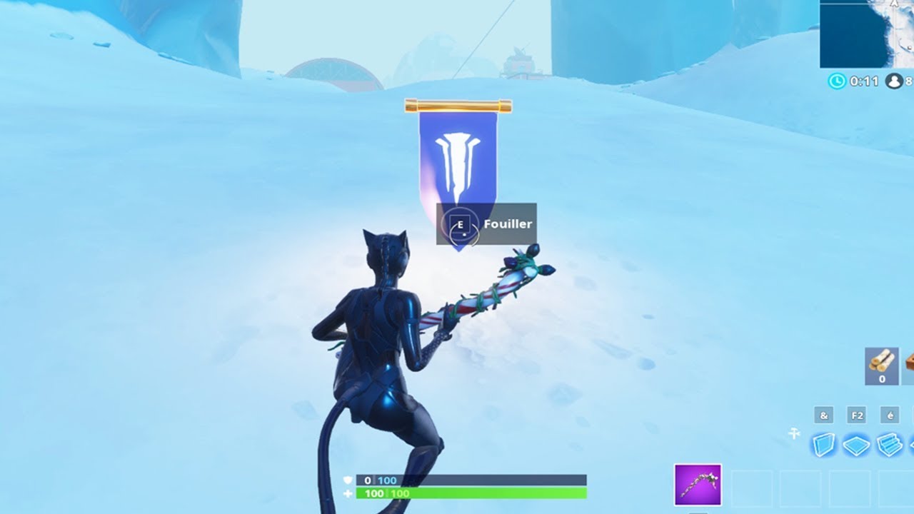 Banniere Cachée Semaine 8 Emplacement Saison 7 Sur Fortnite Battle Royale