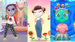 My Talking Angela 2 Halloween Update New Outfit Unlocked Gameplay Android Ios