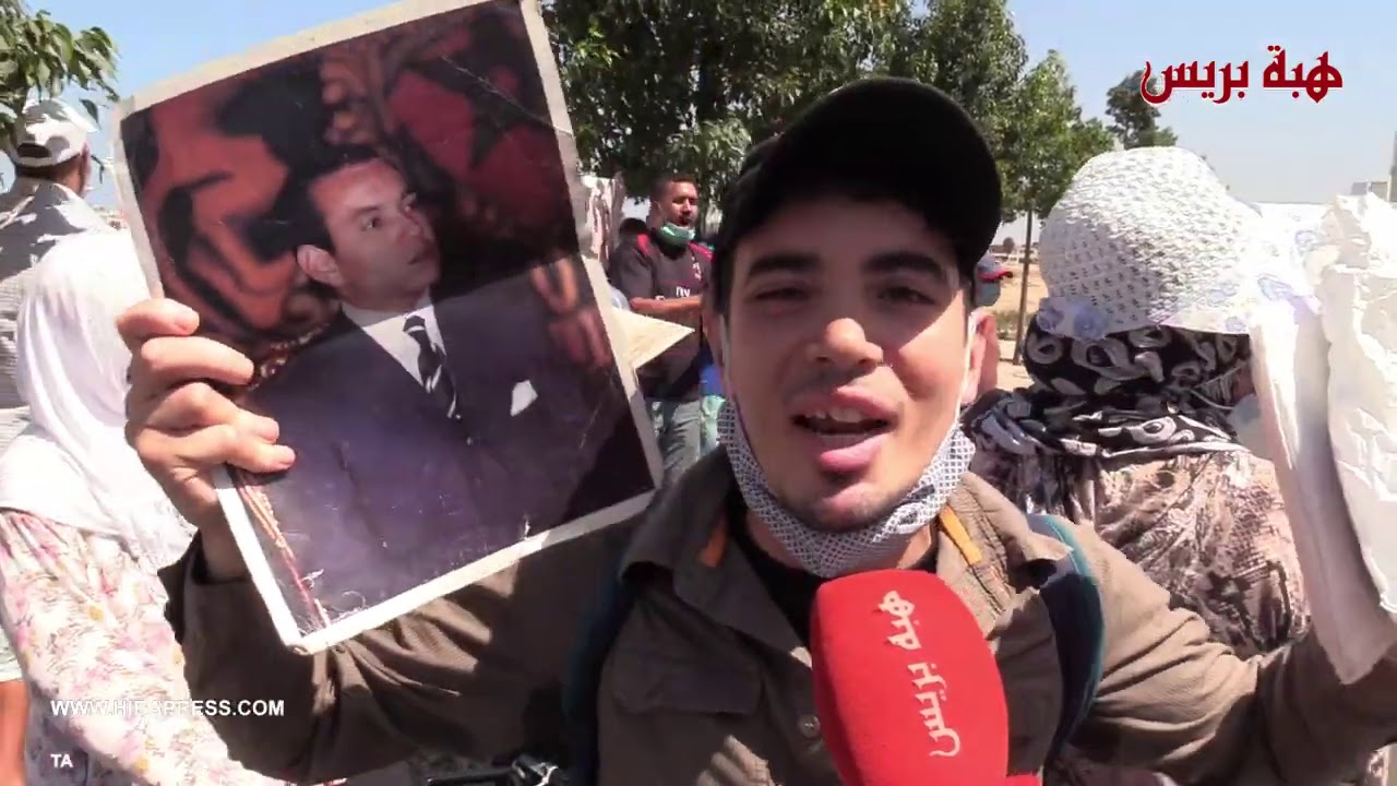 شاب هُدمت براكته في كاريان 