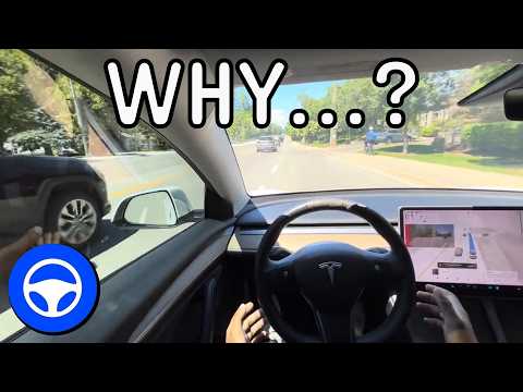 Tesla FSD Makes Me Uncomfortable During a Merge