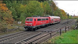 Sinntal Br 111 Db Gebrauchtzug Mit Dosto-Steuerwagen Im Gepäck
