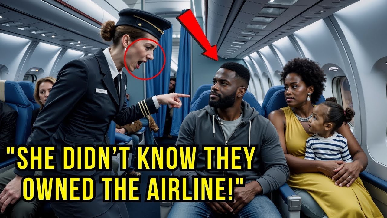 Flight Attendant Kicks Black billionaire Family Off Plane, Finds Out They Own the Airline!