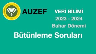 Celebrity AUZEF Veri Bilimi 2023 2024 Bahar Dönemi Bütünleme Çıkmış Sınav Soruları Çözümleri #auzef #python Net Worth