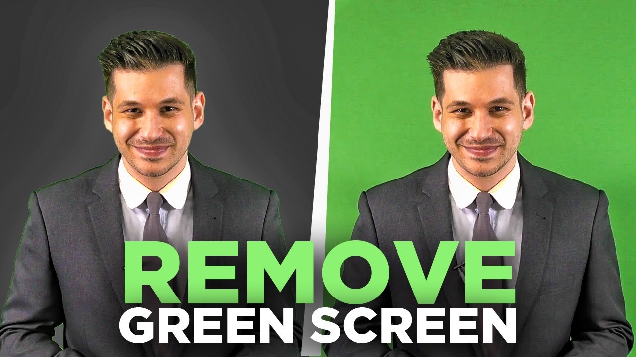 How to Remove Green Screen of a Video (ONE CLICK)
