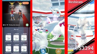 Reshiram Mirror Match Duo in windy