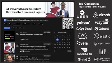 AI-Powered Search: Modern Retrieval for Humans & Agents [Course Overview]