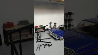 3D Printed Engine Hoist #scalegarage #redcatsixtyfour #rc