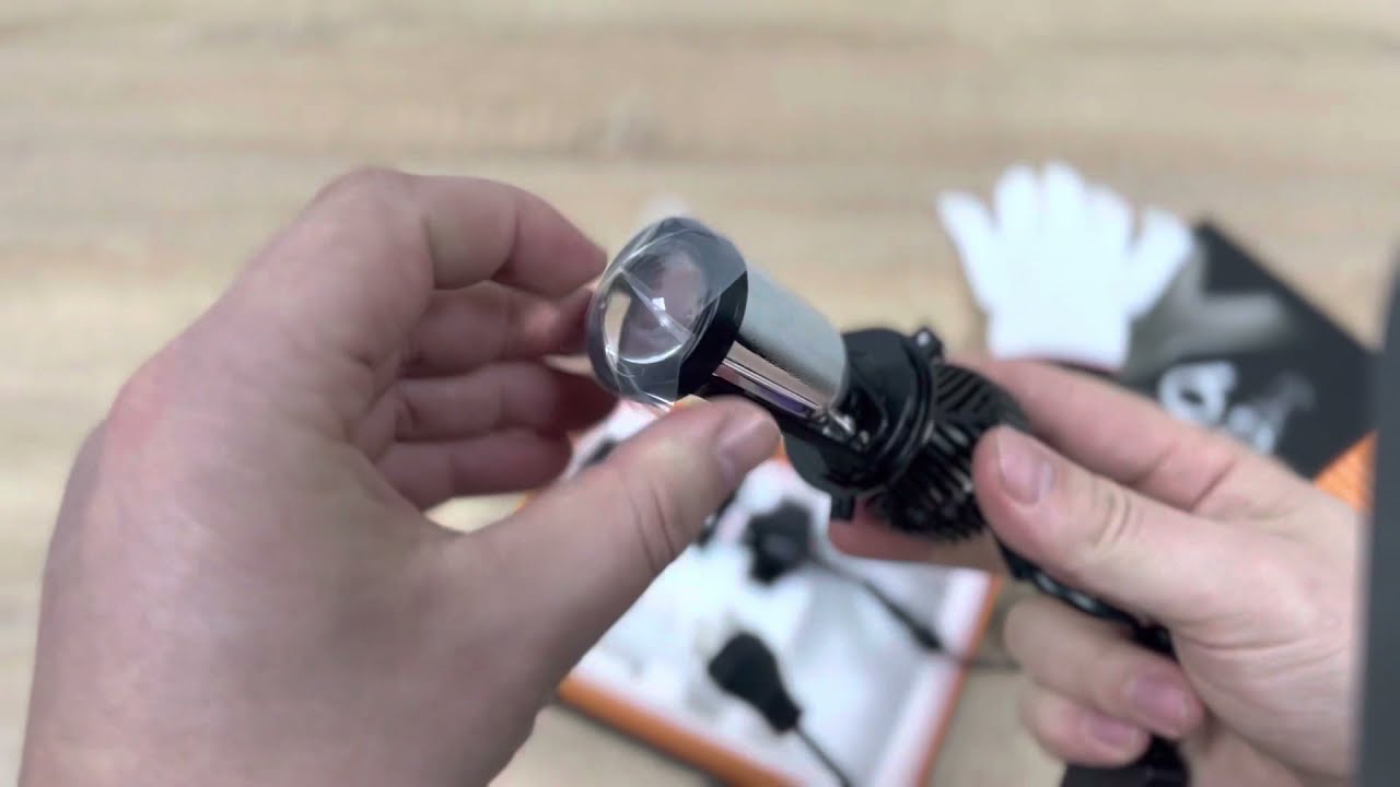 Линзы Mini H4 Led Lens Y6D-H4 new Canbus