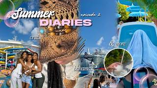 SUMMER DIARIES 002 | royal caribbean, bahamas, coco cay, etc.