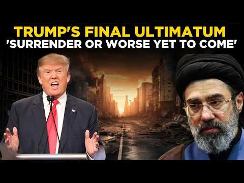 TRUMP LIVE: Trump Drops FINAL Ultimatum, Iran Must CHOOSE: Surrender or 'Won't Have a Country'