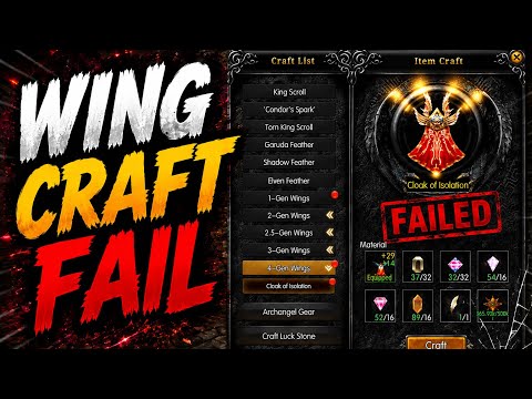 MU Immortal Gen 4 Wings Crafting Guide