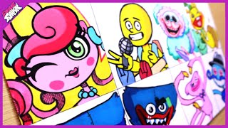 Drawing Friday Night Funkin And Poppy Playtime Chapter 2 Mommy Long Legs Bunzo Bunnyhuggy Wuggy