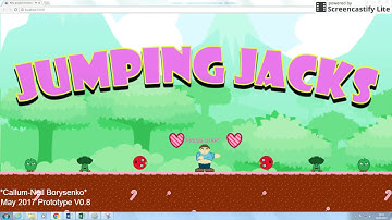 Construct 2 -1st project - Jumping Jacks V0.8