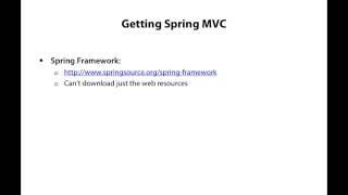 Introduction to Spring MVC Request - Springsource Downloads