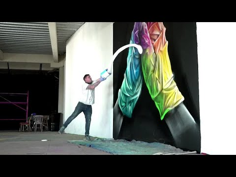 British street artist destroys own mural to create crypto-artwork
