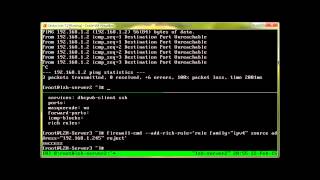 CentOS 7 Firewall Rich Rules Profile
