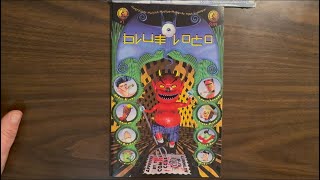 Blue Loco: seriously wicked graphics in this primordial computer-generated comics by Mark Landman! 