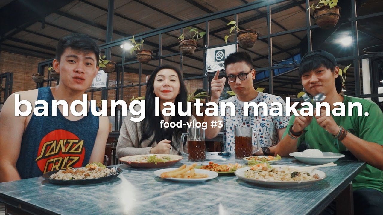 Bandung Lautan Makanan bareng KyraNayda & Mr Yamamoto PART1 - FLOG#3