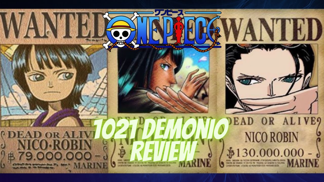 One Piece Manga Chapter 1021 Demonio Discussion. Robin is a beast!!!