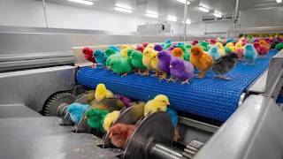 Chicken Mega Factory: Egg Incubation &amp; Broiler Raising Process (Full  Process)