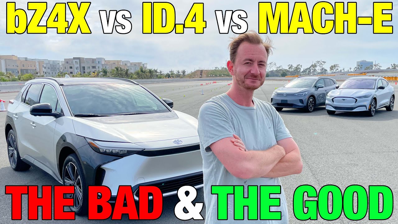 Electric Car Comparison: Ford Mustang Mach-E vs. VW ID.4 vs. Toyota ...