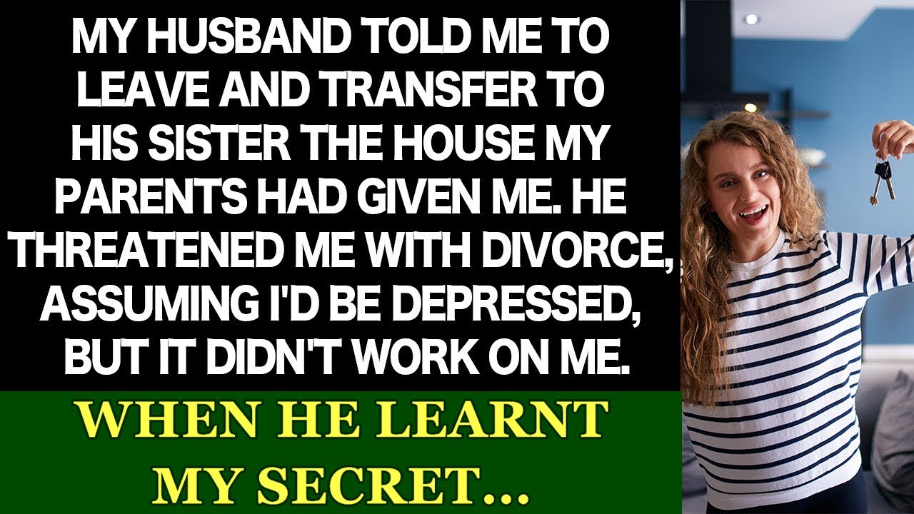 Husband's Shocking Divorce Reveal: "Are You Moving Out?" Get Ready for My Surprising Announcement!
